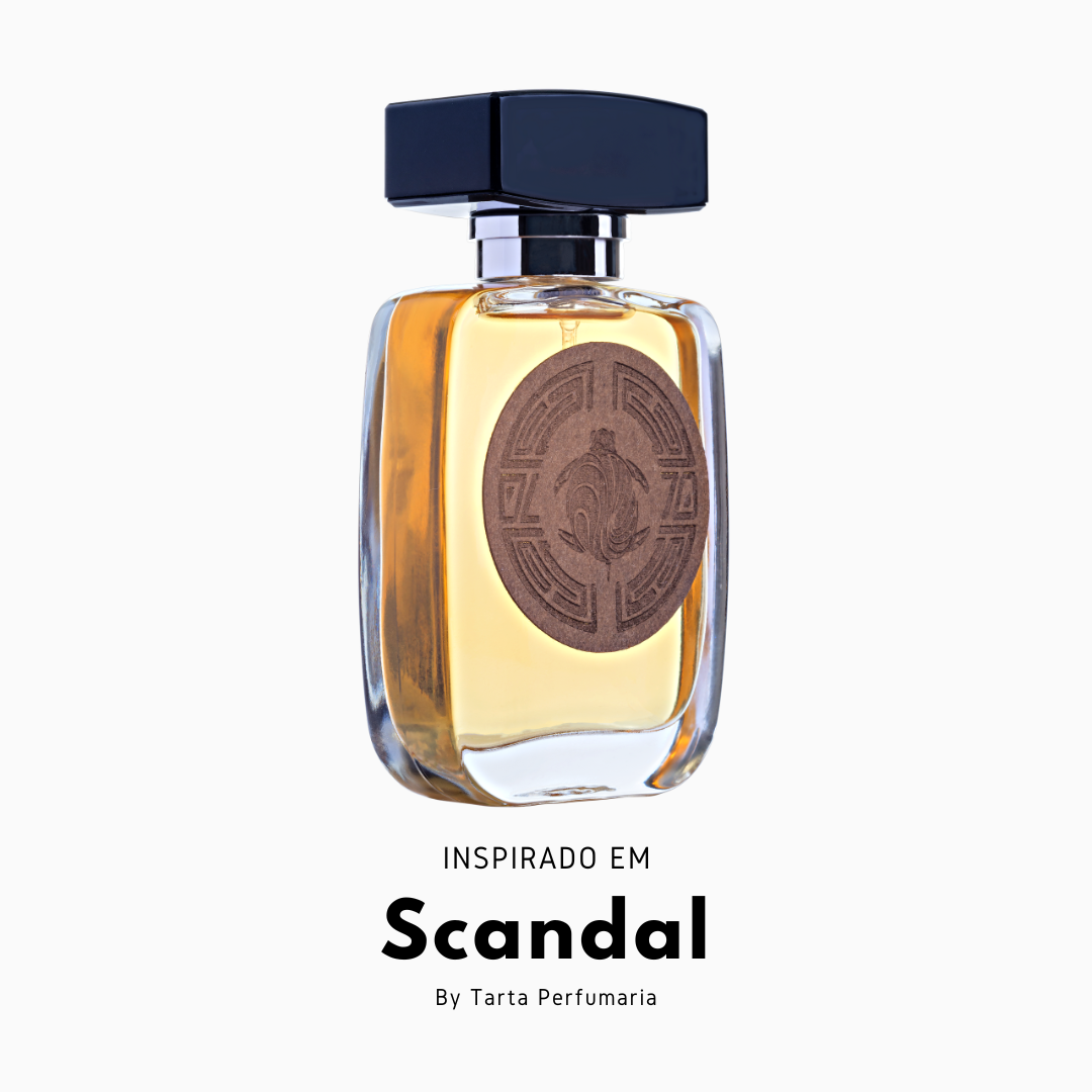 perfume-contratipo-inspirado-em-scandal Frasco de 60ml do Perfume Contratipo By Tarta inspirado no Scandal de Jean Paul Gaultier.